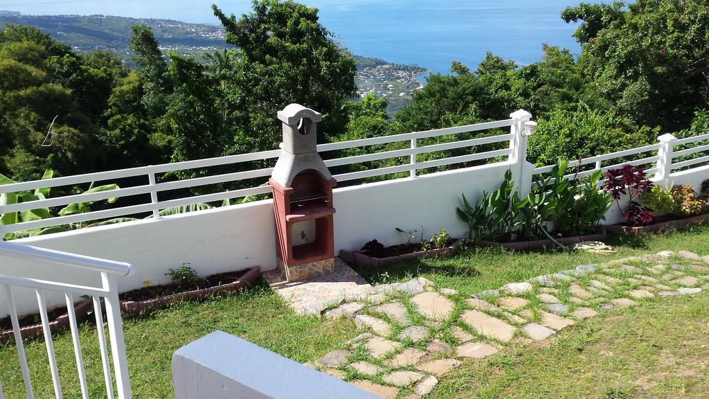 Belavue & Spa Prive, Avec Vue Panoramique Sur Mer, Jardin Creole Paysager, Jacuzzi Prive Bouillante Exterior foto